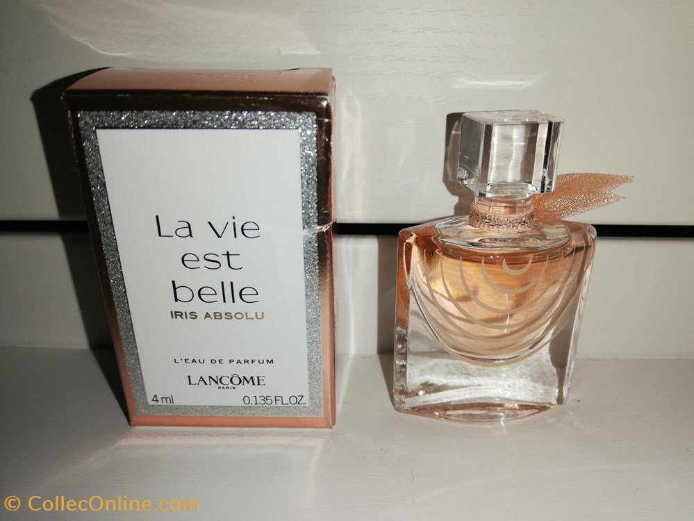 LANCOME LA VIE EST BELLE IRIS ABSOLU parfums beaute miniatures lancome la vie est belle iris absolu
