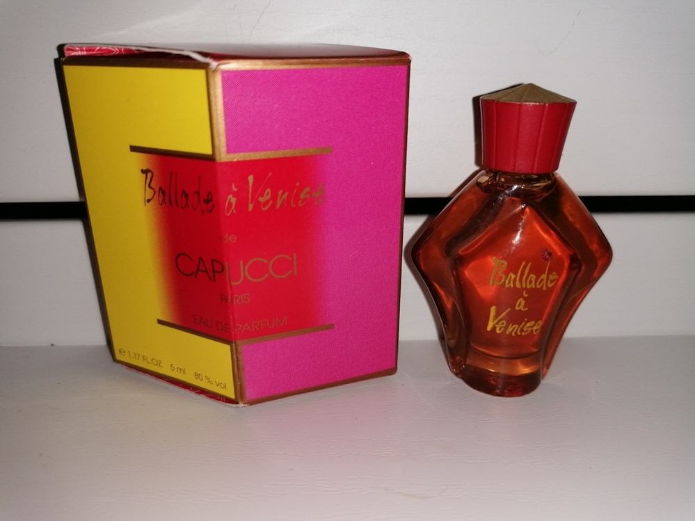 CAPUCCI BALLADE A VENISE parfums beaute miniatures capucci ballade a venise