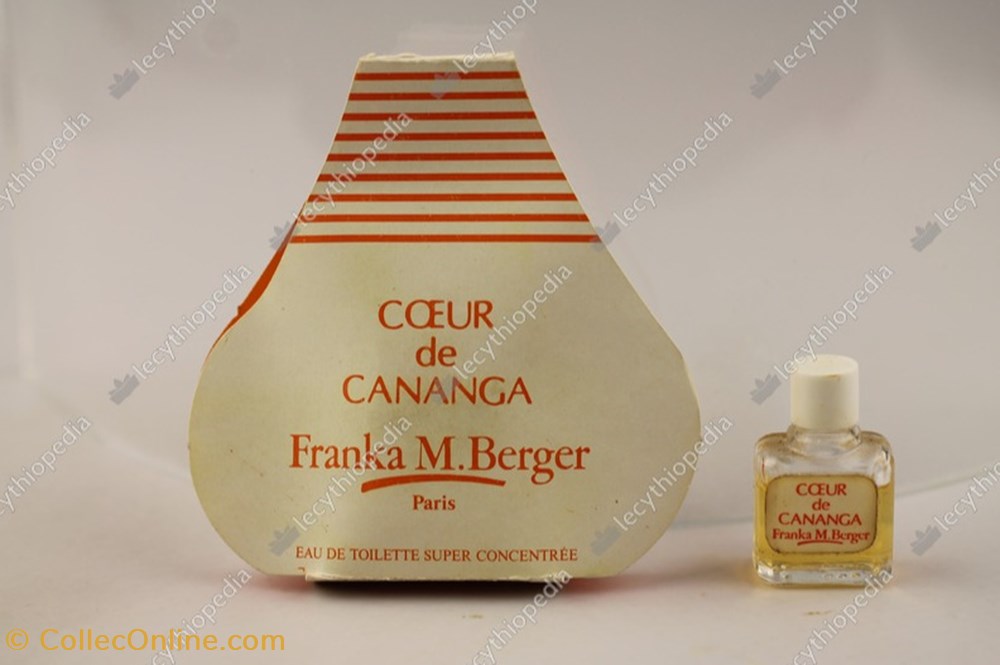 parfums beaute miniatures berger franka m coeur de cananga