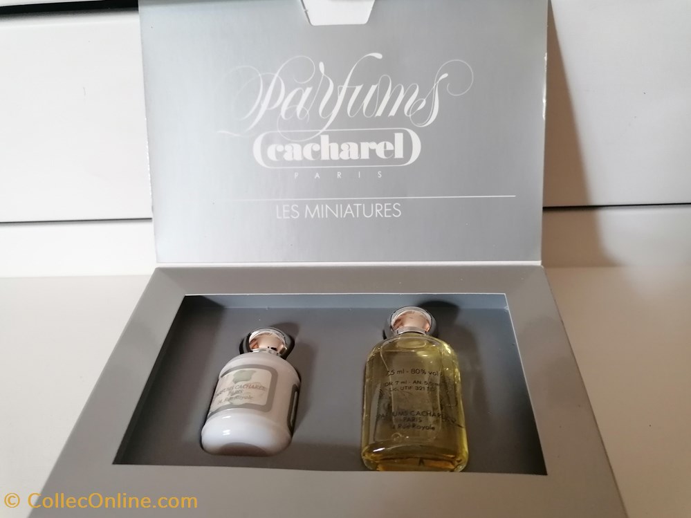 parfums beaute miniatures cacharel coffret duo mixte pour homme