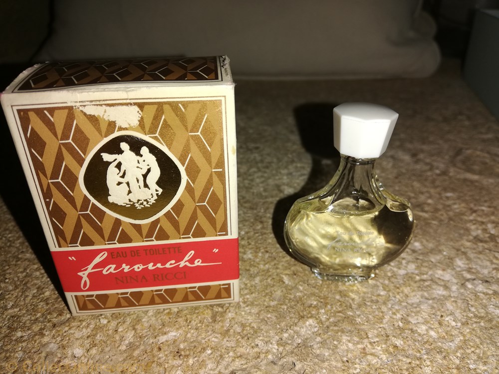 RICCI NINA FAROUCHE parfums beaute miniatures ricci nina farouche