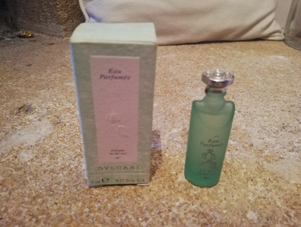BULGARI EAU DE THE VERT parfums beaute miniatures bulgari eau de the vert