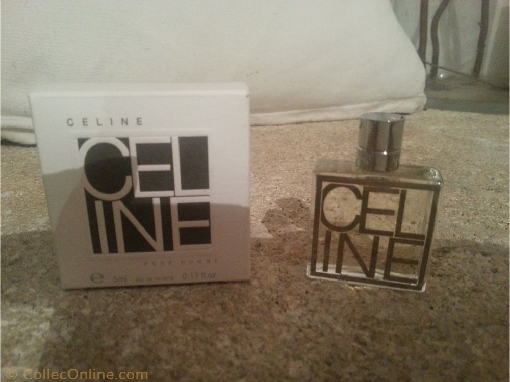 CELINE POUR HOMME parfums beaute miniatures celine pour homme