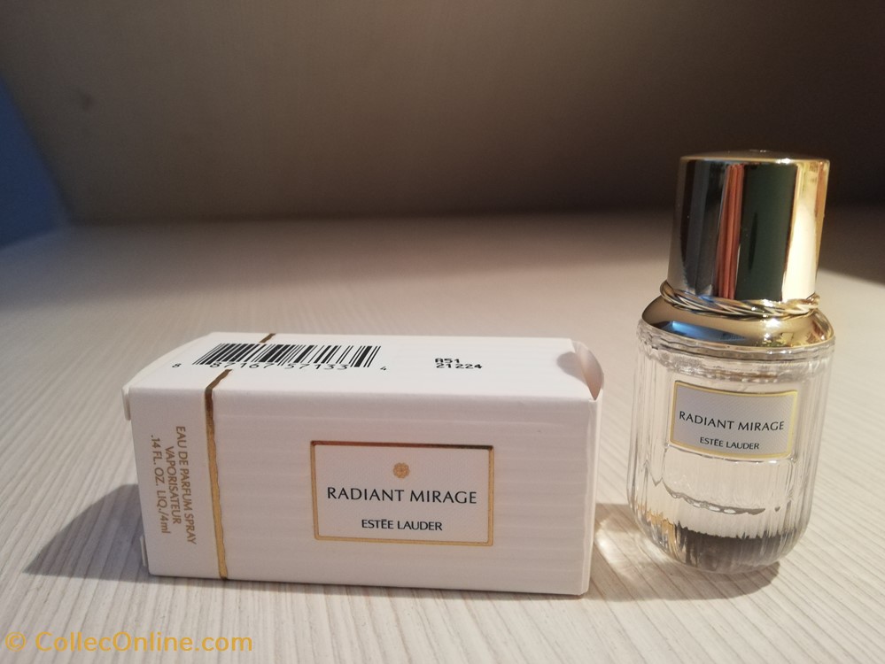LAUDER ESTEE RADIANT MIRAGE parfums beaute miniatures lauder estee radiant mirage
