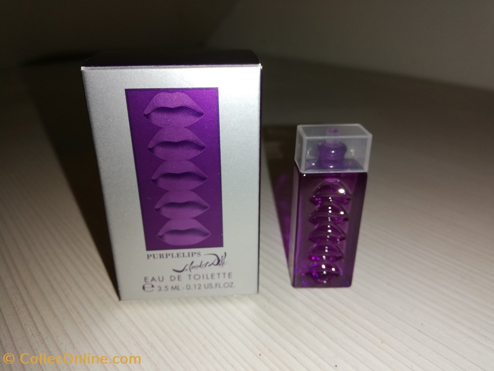 DALI SALVADORE PURPLE LIPS parfums beaute miniatures dali salvadore purple lips