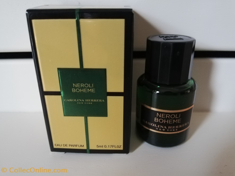 HERRERA CAROLINA CONFIDENTIAL NEROLI BOHEME parfums beaute miniatures herrera carolina confidential neroli boheme
