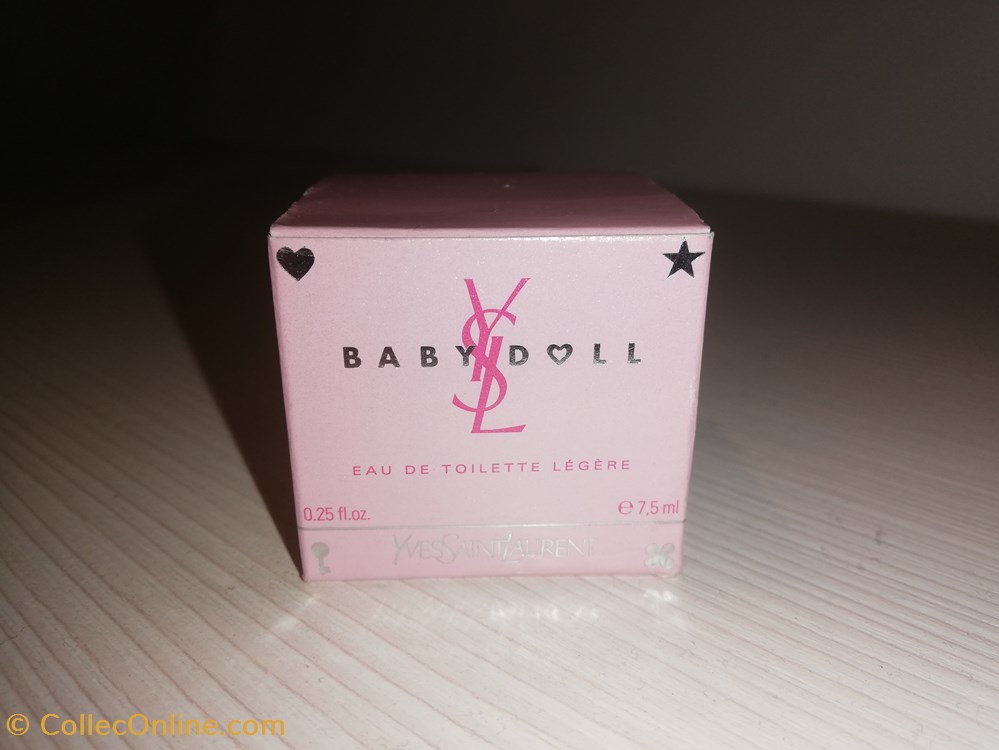 SAINT LAURENT BABY DOLL parfums beaute miniatures saint laurent baby doll