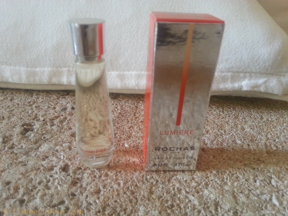 ROCHAS LUMIERE parfums beaute miniatures rochas lumiere