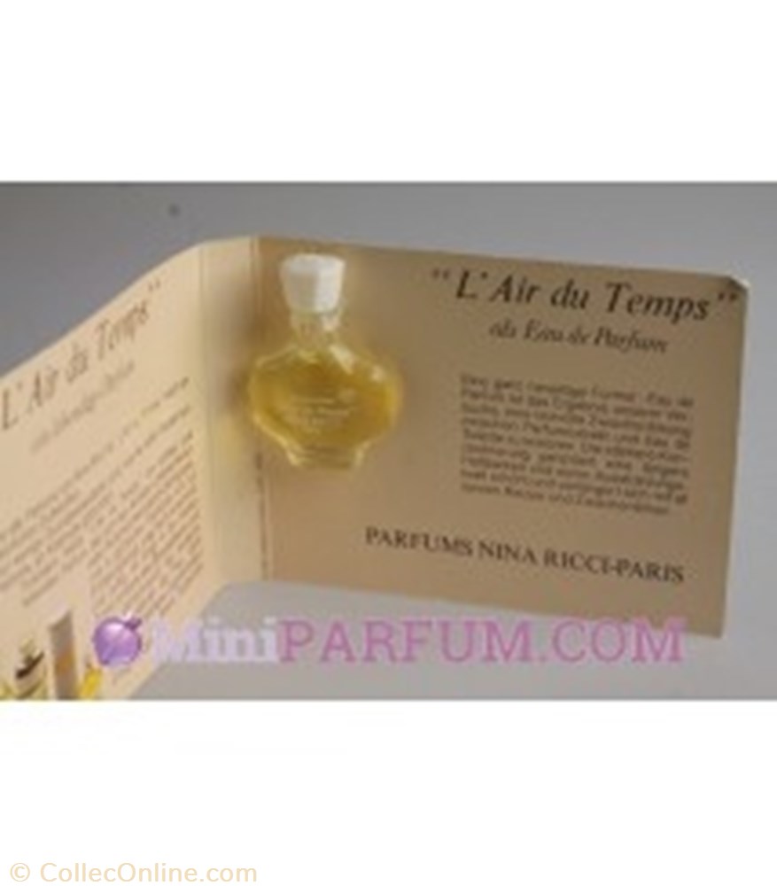 parfums beaute miniatures ricci nina l air du temps