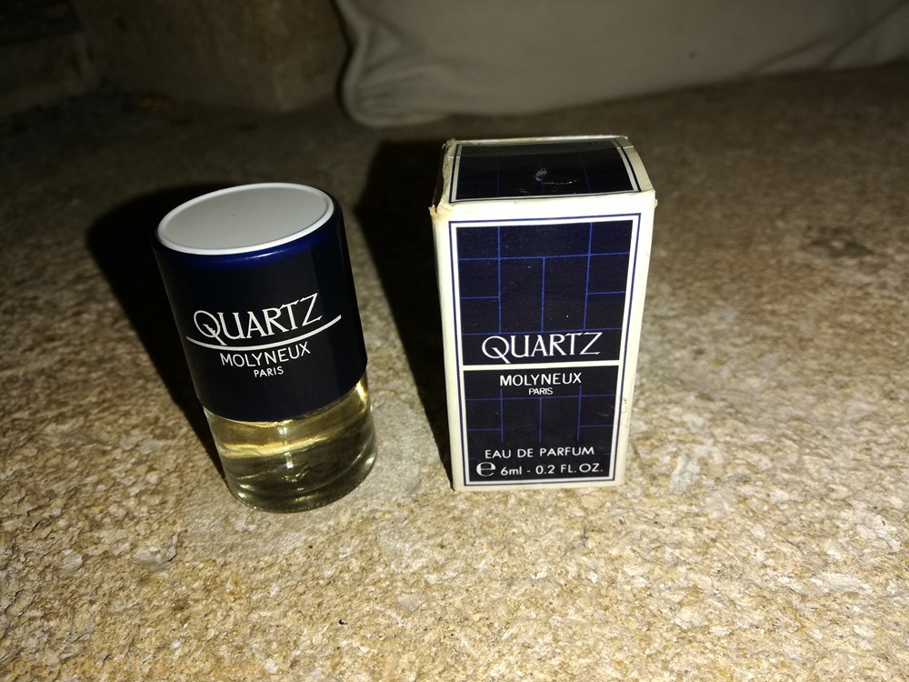 MOLYNEUX QUARTZ parfums beaute miniatures molyneux quartz