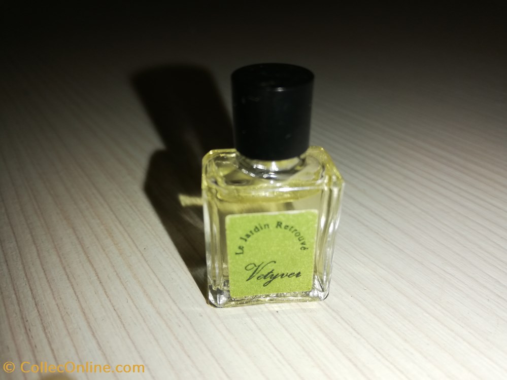 LE JARDIN RETROUVE VETYVER parfums beaute miniatures le jardin retrouve vetyver