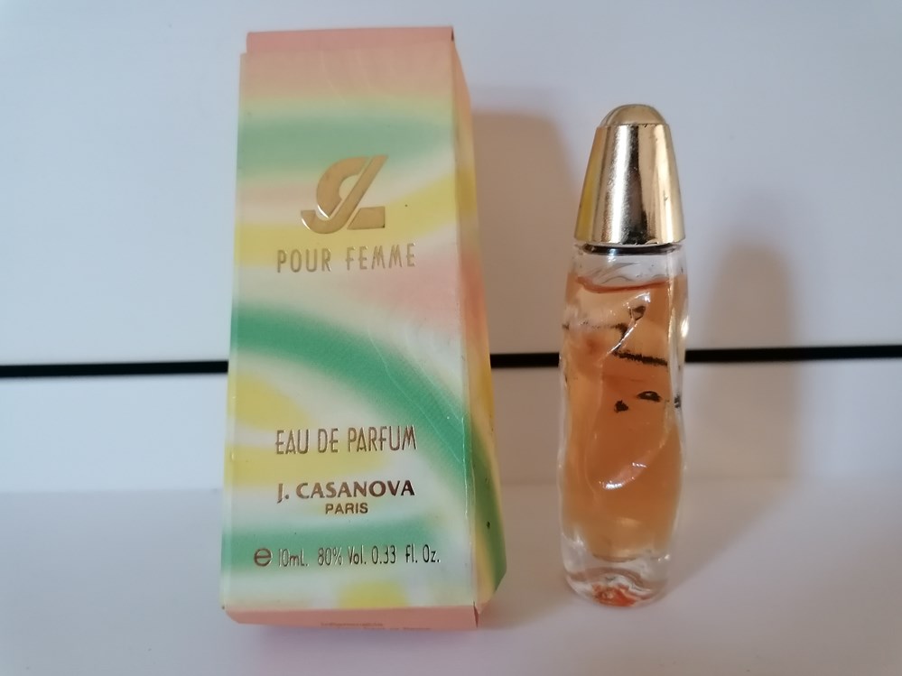 CASANOVA CJ parfums beaute miniatures casanova cj