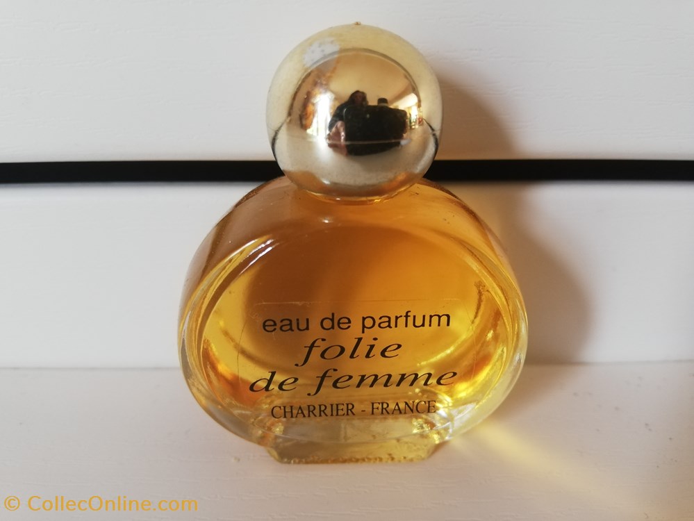 CHARRIER FOLIE DE FEMME parfums beaute miniatures charrier folie de femme