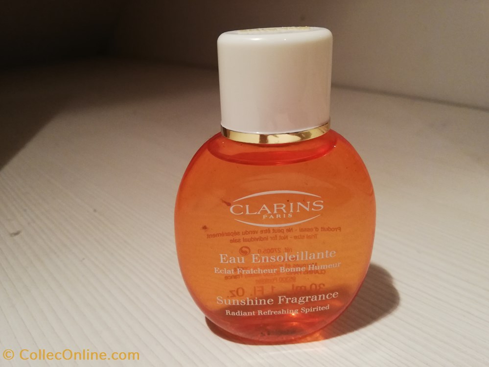 CLARINS EAU ENSOLEILLANTE parfums beaute miniatures clarins eau ensoleillante