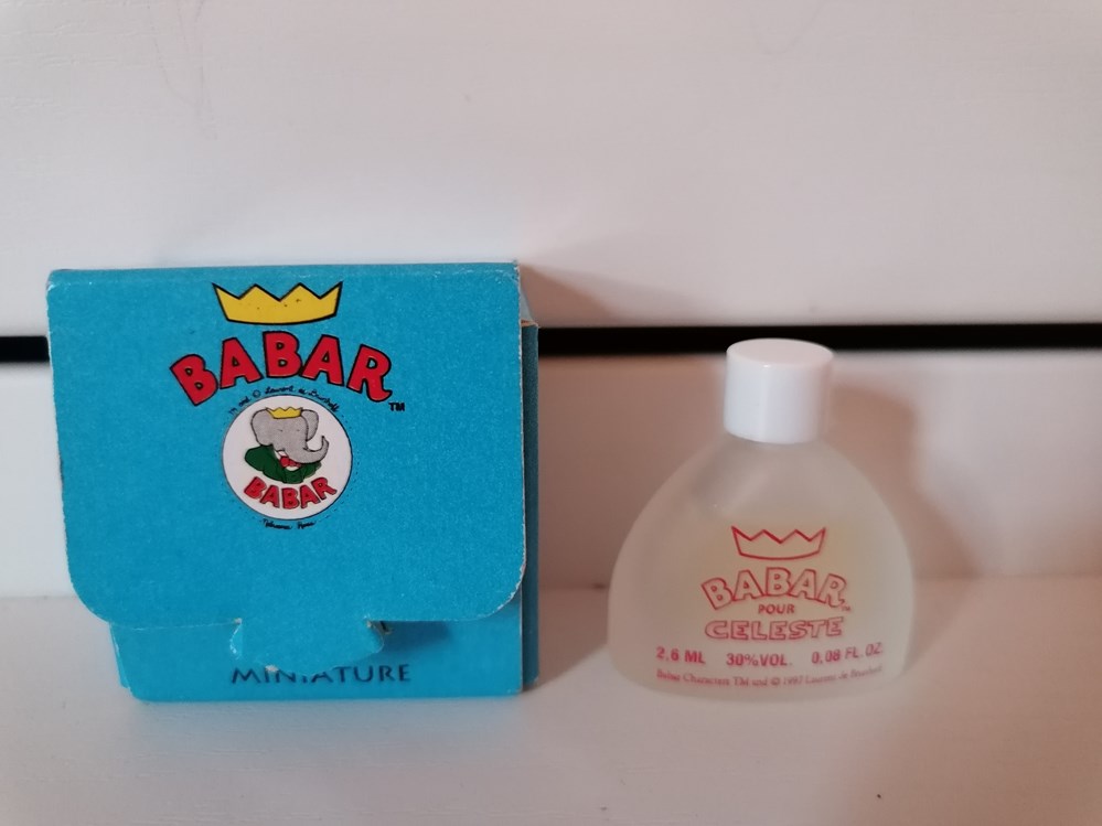 CELESTE BABAR POUR CELESTE parfums beaute miniatures celeste babar pour celeste
