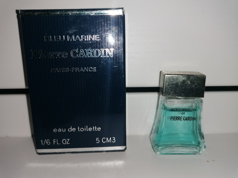 CARDIN PIERRE BLEU MARINE parfums beaute miniatures cardin pierre bleu marine