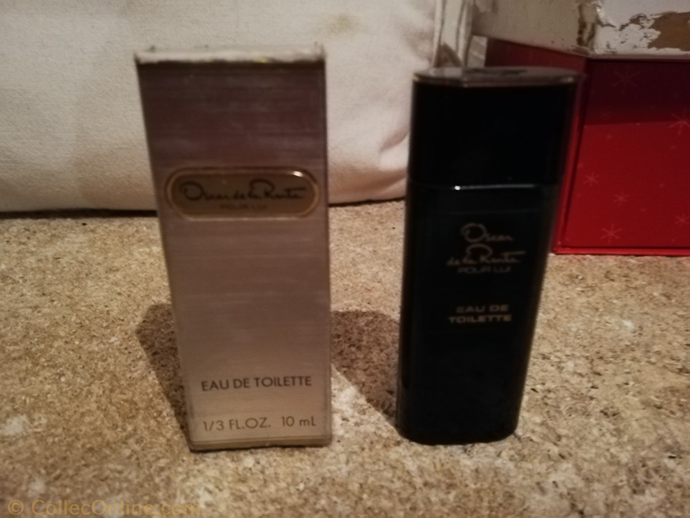 parfums beaute miniatures renta oscar de la pour lui