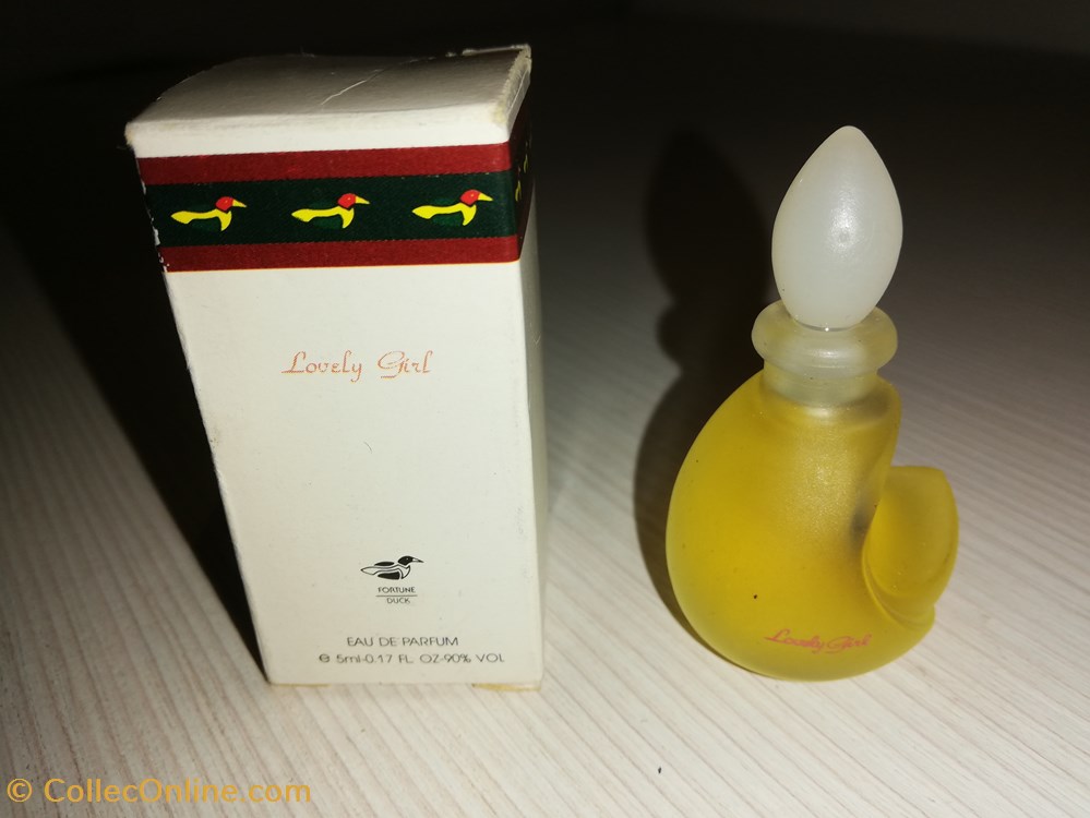 FORTUNE DUCK LOVELY GIRL parfums beaute miniatures fortune duck lovely girl