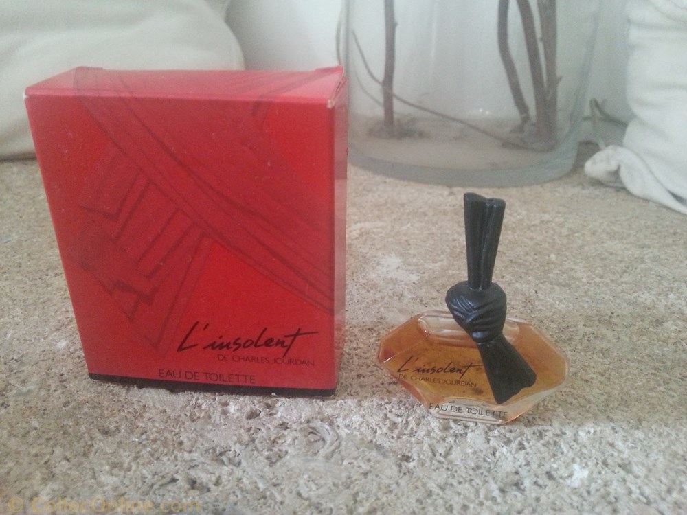 JOURDAN CHARLES L INSOLENT parfums beaute miniatures jourdan charles l insolent