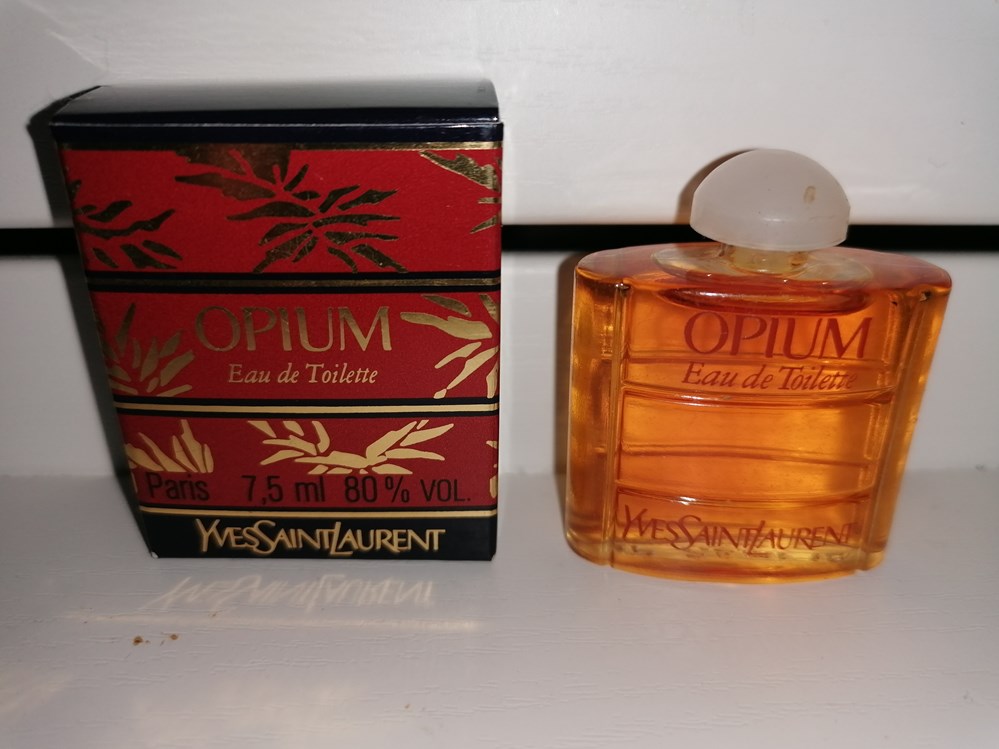 SAINT LAURENT YVES OPIUM parfums beaute miniatures saint laurent yves opium
