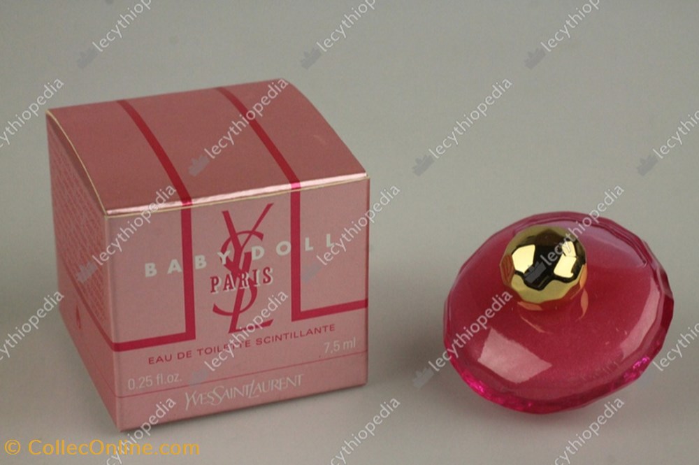 SAINT LAURENT BABY DOLL parfums beaute miniatures saint laurent baby doll