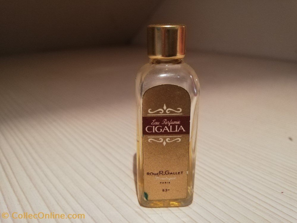 ROGER & GALLET CIGALIA parfums beaute miniatures roger gallet cigalia