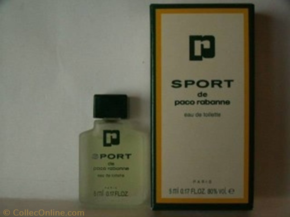 parfums beaute miniatures rabanne paco sport