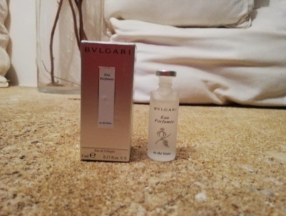 BULGARI EAU DE THE BLANC parfums beaute miniatures bulgari eau de the blanc