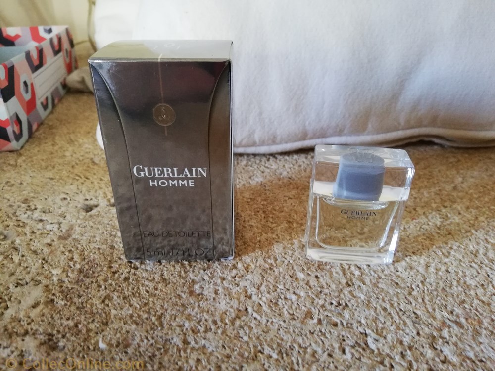 GUERLAIN HOMME parfums beaute miniatures guerlain homme