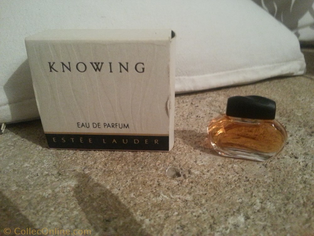 LAUDER ESTEE KNOWING parfums beaute miniatures lauder estee knowing