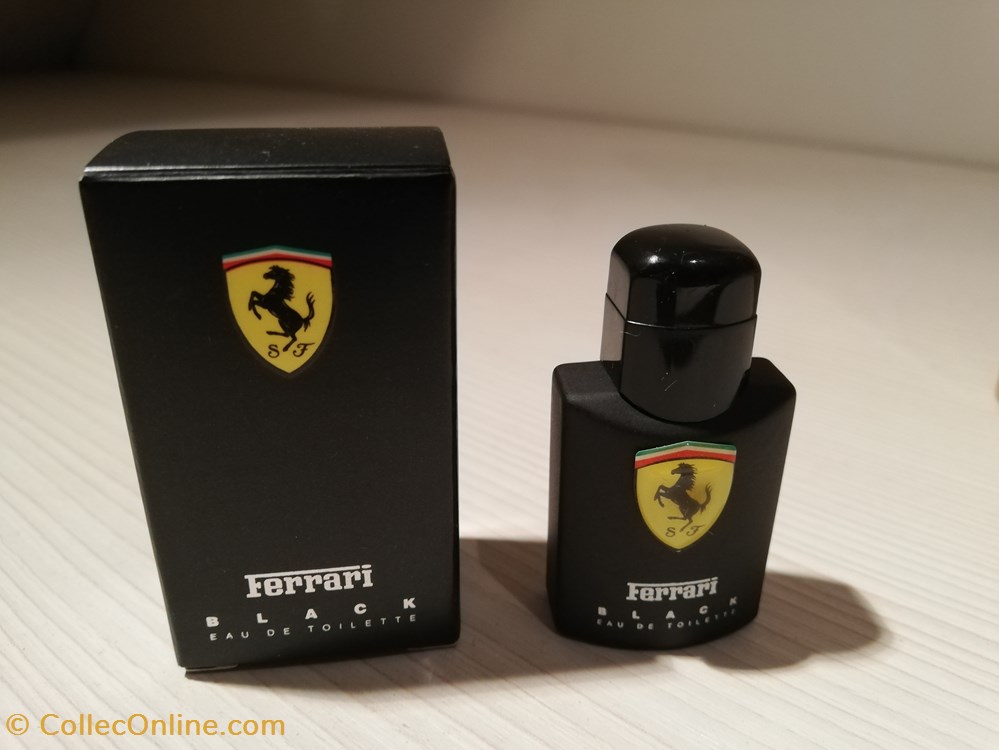 FERRARI BLACK parfums beaute miniatures ferrari black