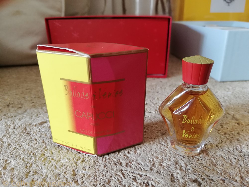 parfums beaute miniatures capucci ballade a venise