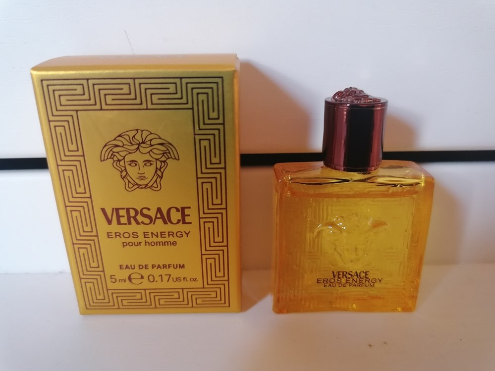VERSACE GIANNI EROS ENERGY parfums beaute miniatures versace gianni eros energy