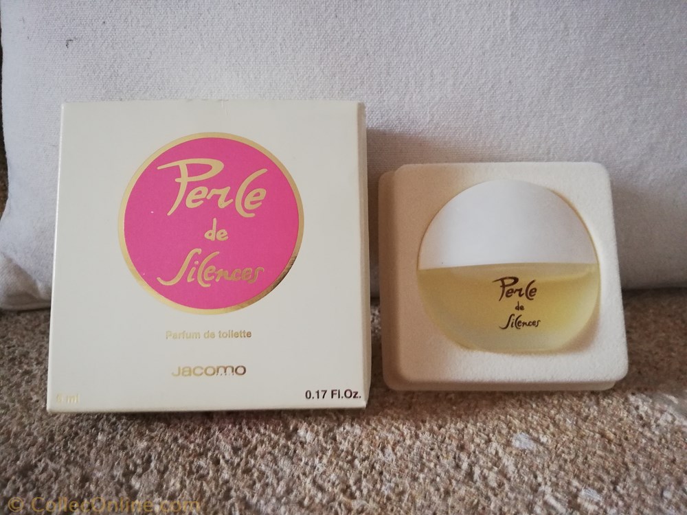 JACOMO PERLE DE SILENCES parfums beaute miniatures jacomo perle de silences
