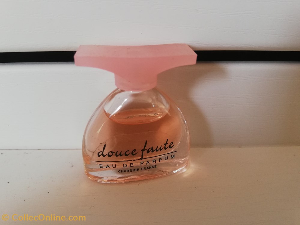 CHARRIER DOUCE FAUTE parfums beaute miniatures charrier douce faute