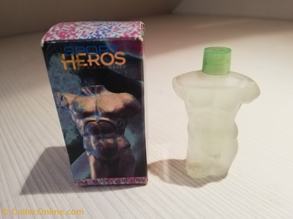 CALVO DIDIER HEROS SPORT parfums beaute miniatures calvo didier heros sport