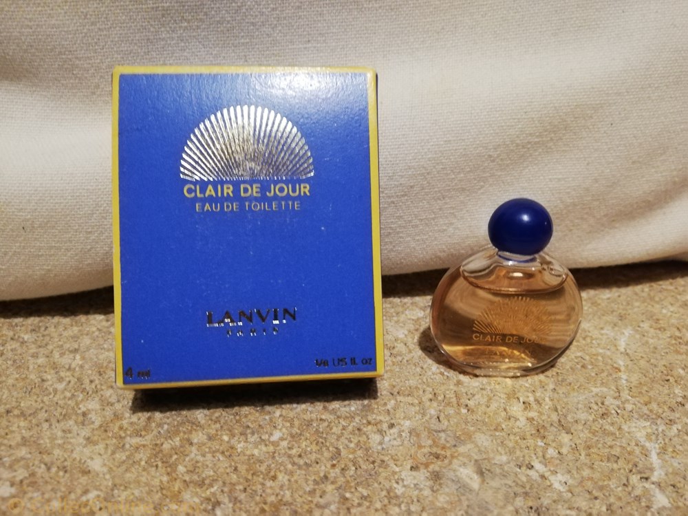 LANVIN CLAIR DE JOUR parfums beaute miniatures lanvin clair de jour