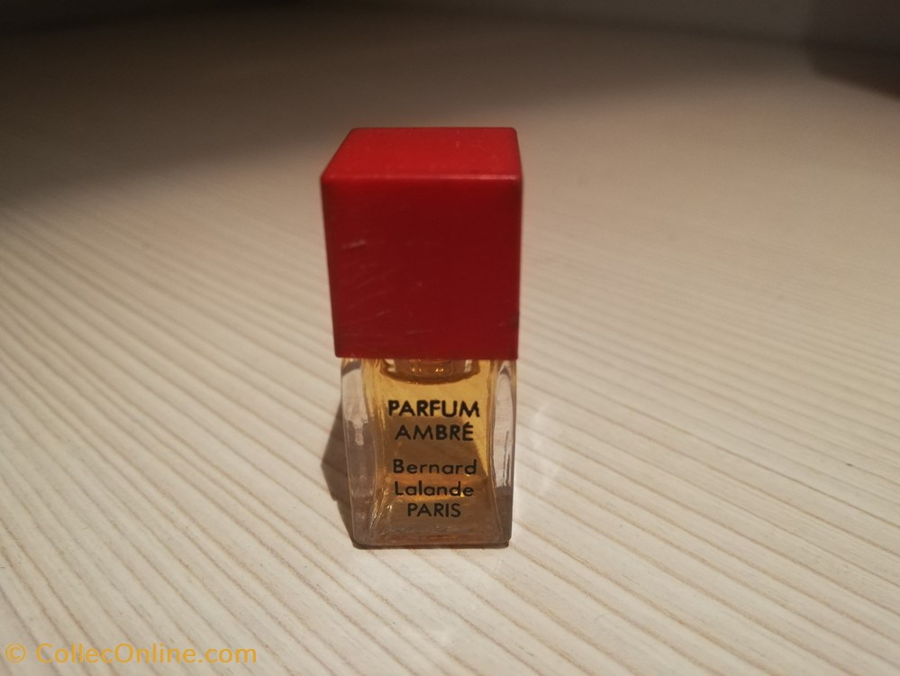 parfums beaute miniatures lalande bernard parfum ambre