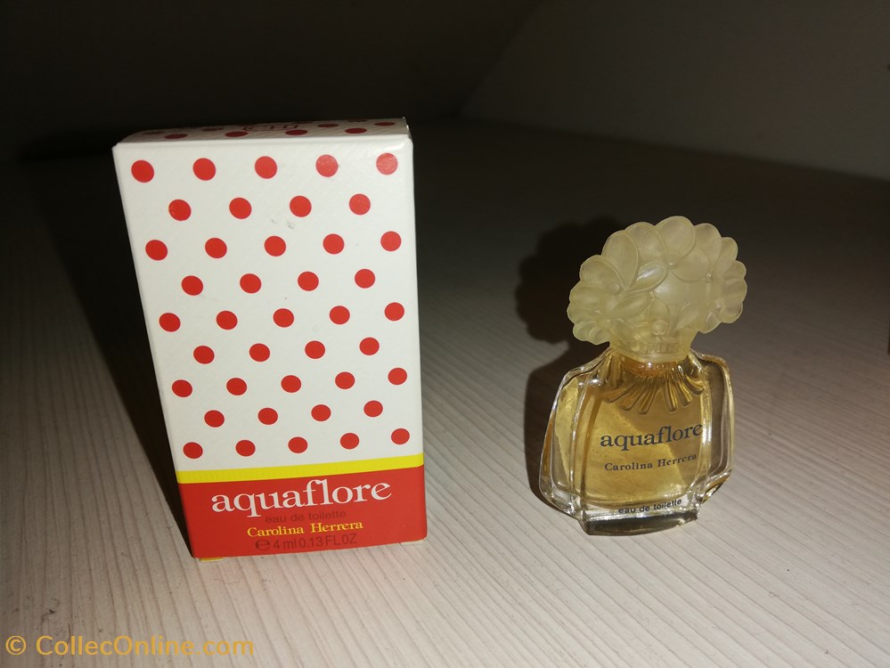 HERRERA CAROLINA AQUAFLORE parfums beaute miniatures herrera carolina aquaflore