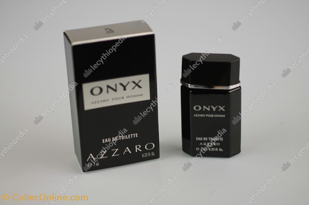 AZZARO ONYX parfums beaute miniatures azzaro onyx