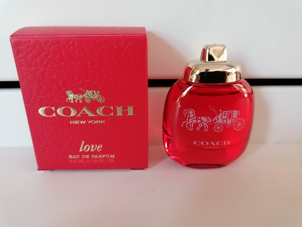 parfums beaute miniatures coach love