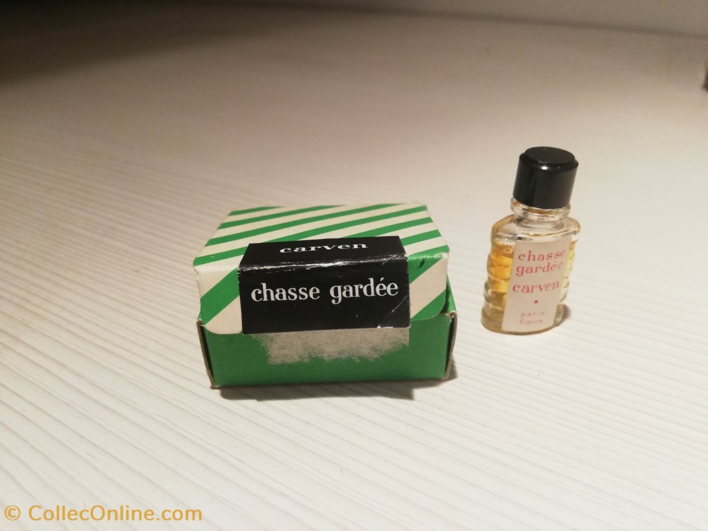 CARVEN CHASSE GARDEE parfums beaute miniatures carven chasse gardee