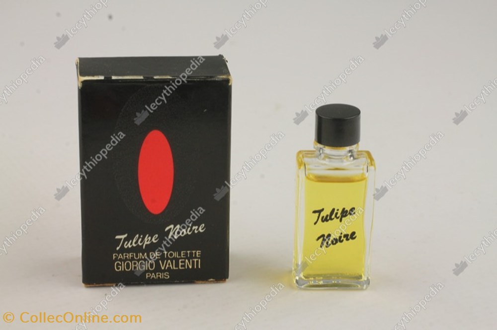 VALENTI GIORGIO TULIPE NOIRE parfums beaute miniatures valenti giorgio tulipe noire