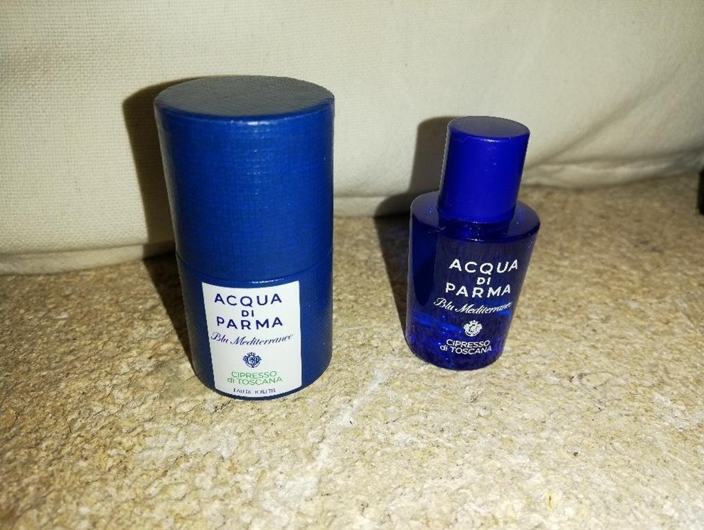 parfums beaute miniatures acqua di parma blue mediterraneo cipresso di toscana