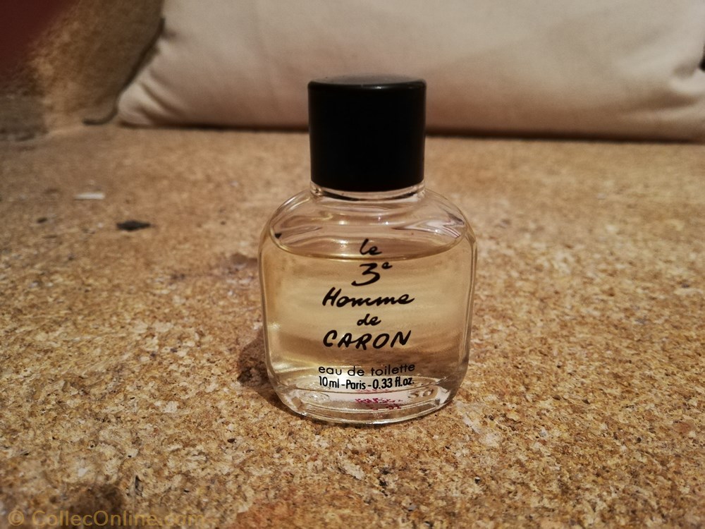 parfums beaute miniatures caron le 3eme homme