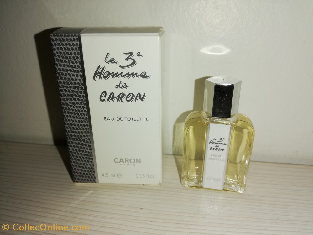 CARON LE 3EME HOMME parfums beaute miniatures caron le 3eme homme