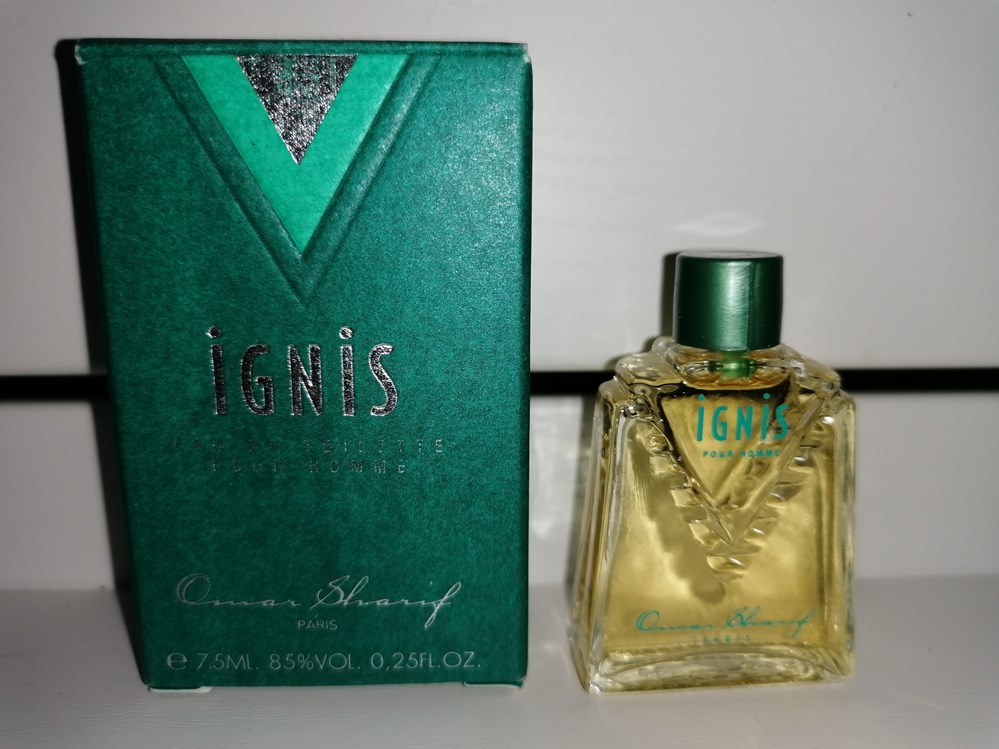 SHARIF OMAR IGNIS parfums beaute miniatures sharif omar ignis
