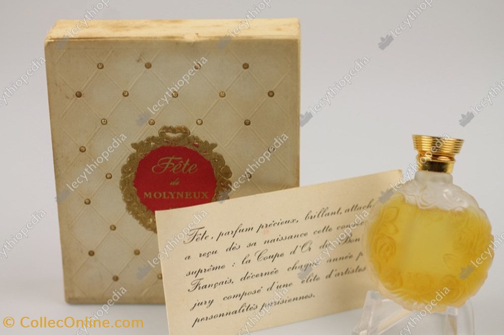 MOLYNEUX FETE parfums beaute miniatures molyneux fete