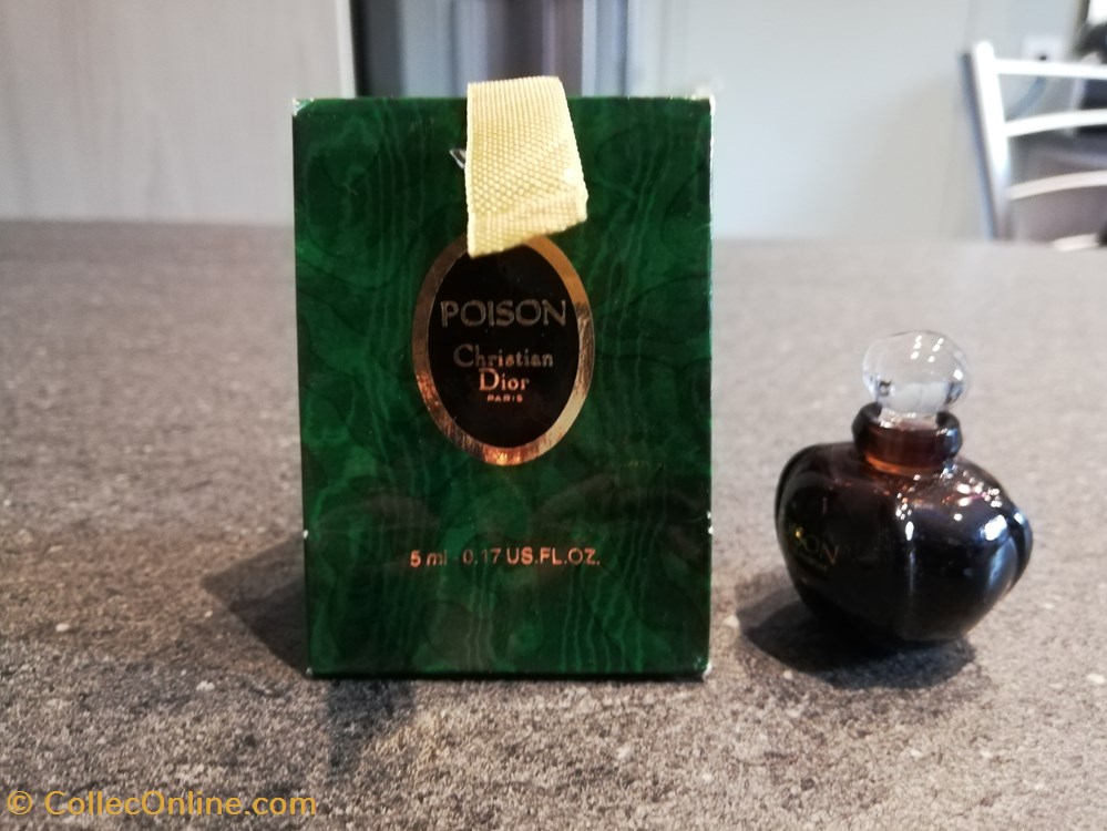 DIOR CHRISTIAN POISON parfums beaute miniatures dior christian poison