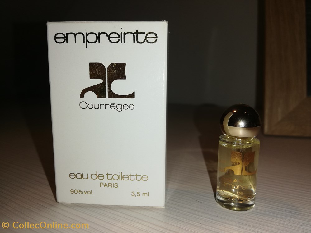 COURREGE EMPREINTE parfums beaute miniatures courrege empreinte